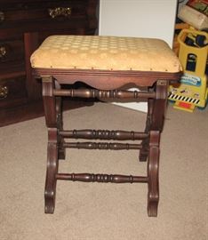 Victorian folding stool