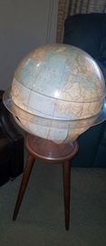 great lighted globe