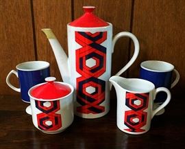 Vintage Mic C Mod Tea Set
