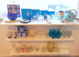 Vintage Kitchenware & Glass Sets
