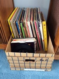 Collection of Records (Holiday, Classical, Etc)