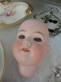 Antique Bisque doll Head