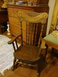 Childs Antique Rocker