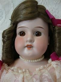 Close up of Bisque Doll