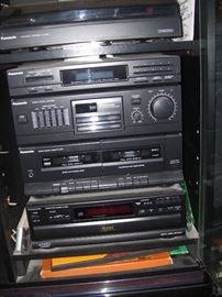 Panasonic stereo system.