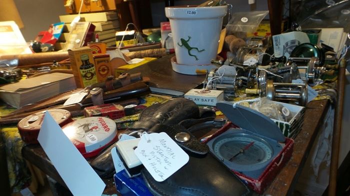 Assorted Vintage Fishing Items