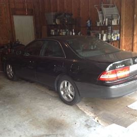 2001 Lexus ES-300 with sunroof - approx. 100,000 miles - $ 3,600.00