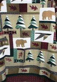Adirondack motif quilt