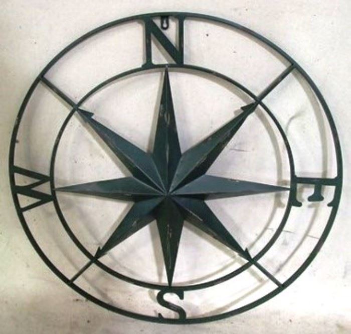 Metal Compass star