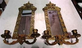 Nice mirrored sconces