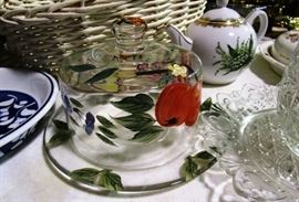 Covered cheese plate