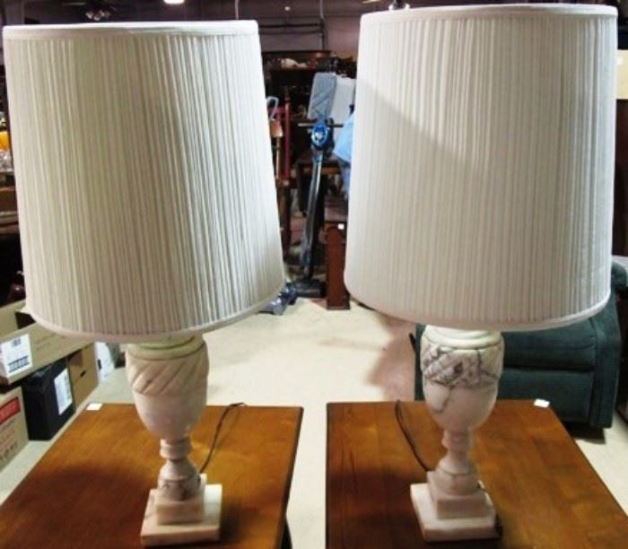 Marble table lamps