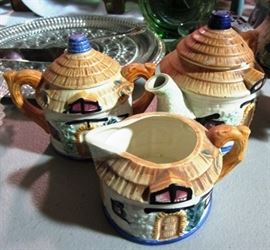 Sugar, creamer, pitcher