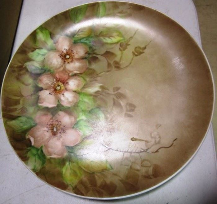 collectible painted plate