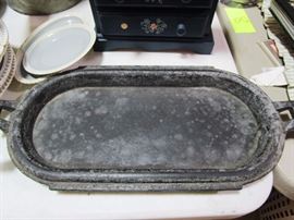 metal tray