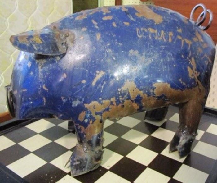 pig - metal art