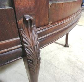 Acanthus carved