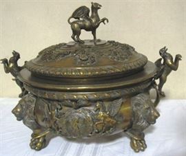Maitland Smith bronze centerpiece