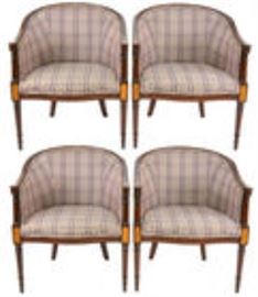 Sheraton set of club chairs