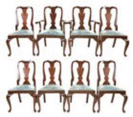 Henkel Harris set of 8 dining chairs