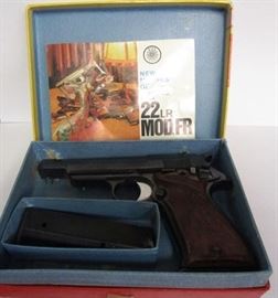 Star .22 LR with cartridge & paperwork