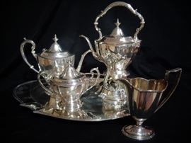 Reed & Barton Sterling tea set