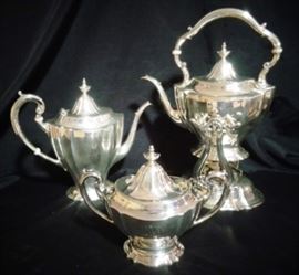 View of serving items only