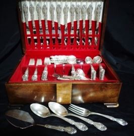 Gorham Sterling set - 90pcs