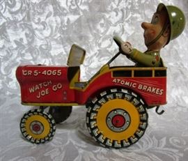 Metal GI Joe & his Jouncing Jeep