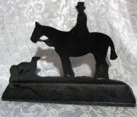 Cast iron sillouhette