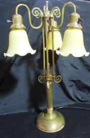 Vintage tulip lamp