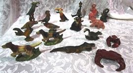 Collection antique iron bottle openers