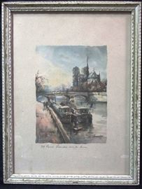 Paris along the Seine