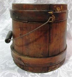 wooden pail