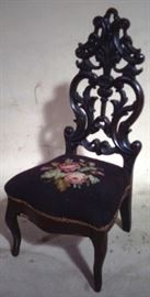 Rare salesman sample Rococo chair