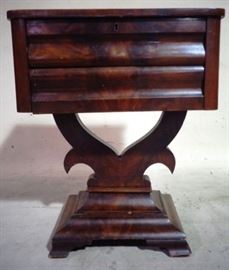 Antique Empire 2 drawer stand