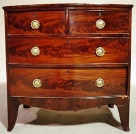 American bow front splay leg chest