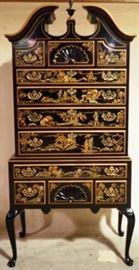 Drexel Chinoisserie highboy