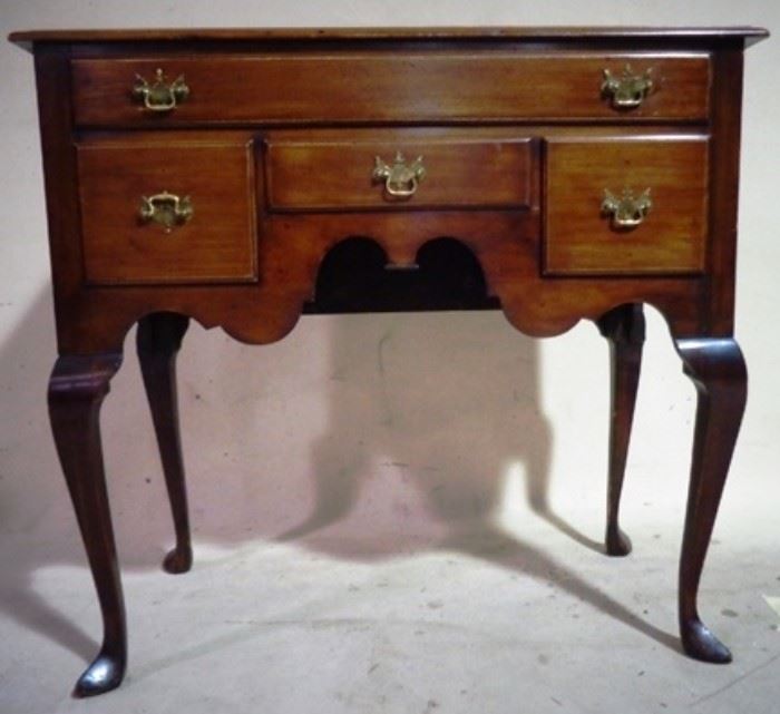 Early Queen Anne lowboy