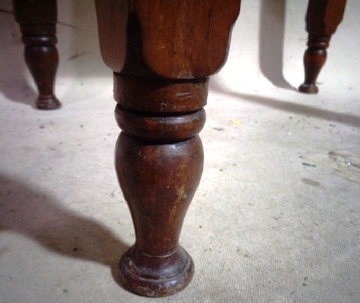 View of leg