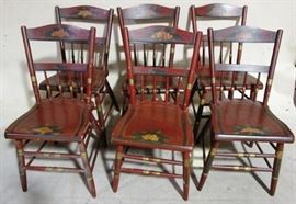 Mahogany dining set w/ boards