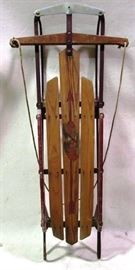 Child's Flexible Flyer sled