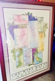 large CA wine co map