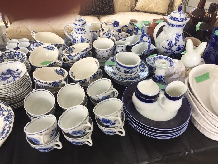 Royal homes Wedgewood blue and white   China sets
**Buy it Now PAYPAL**$450.