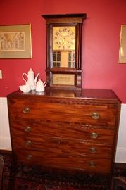 Mahogany 4 Drawer Dresser