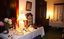 Porcelain, Glass, Butler's Chest/Cabinet