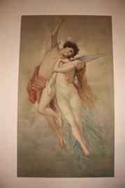 Large Signed Original Painting on Canvas