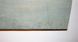 Large Signed Original Painting on Canvas