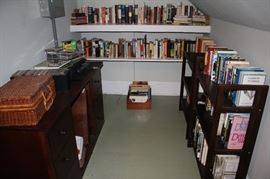 Books & Shelving Unit