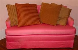Pink Loveseat